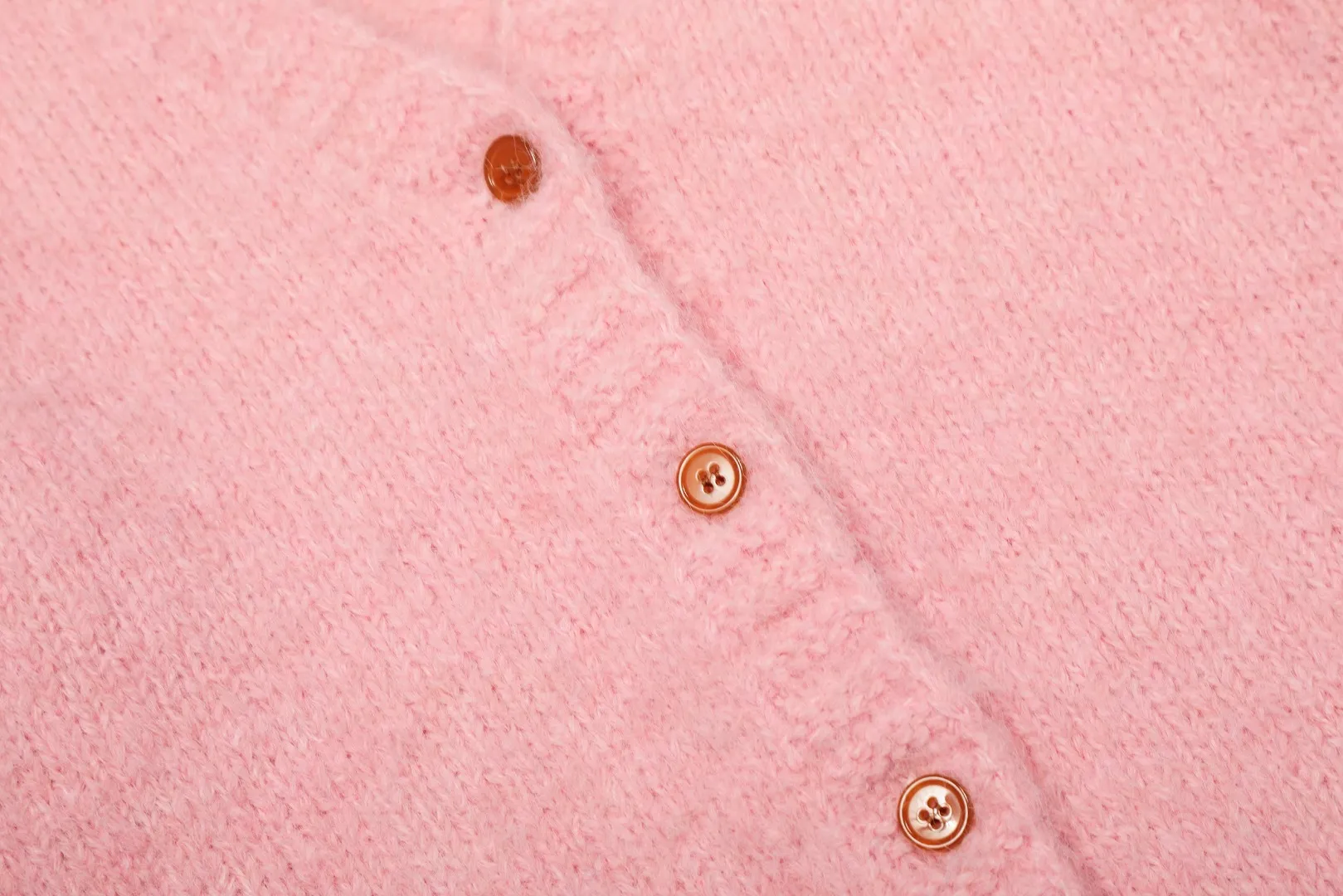 VIV top quality-Japan limited edition" vivienne west wood 25th autumn and winter new three-color wool embroidered cardigan Color: Gray Pink Blue Size: S M L